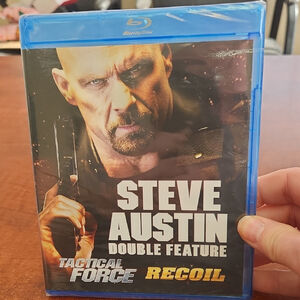 Steve Austin Double Feature Blu-ray - Tactical Force & Recoil 5/$25